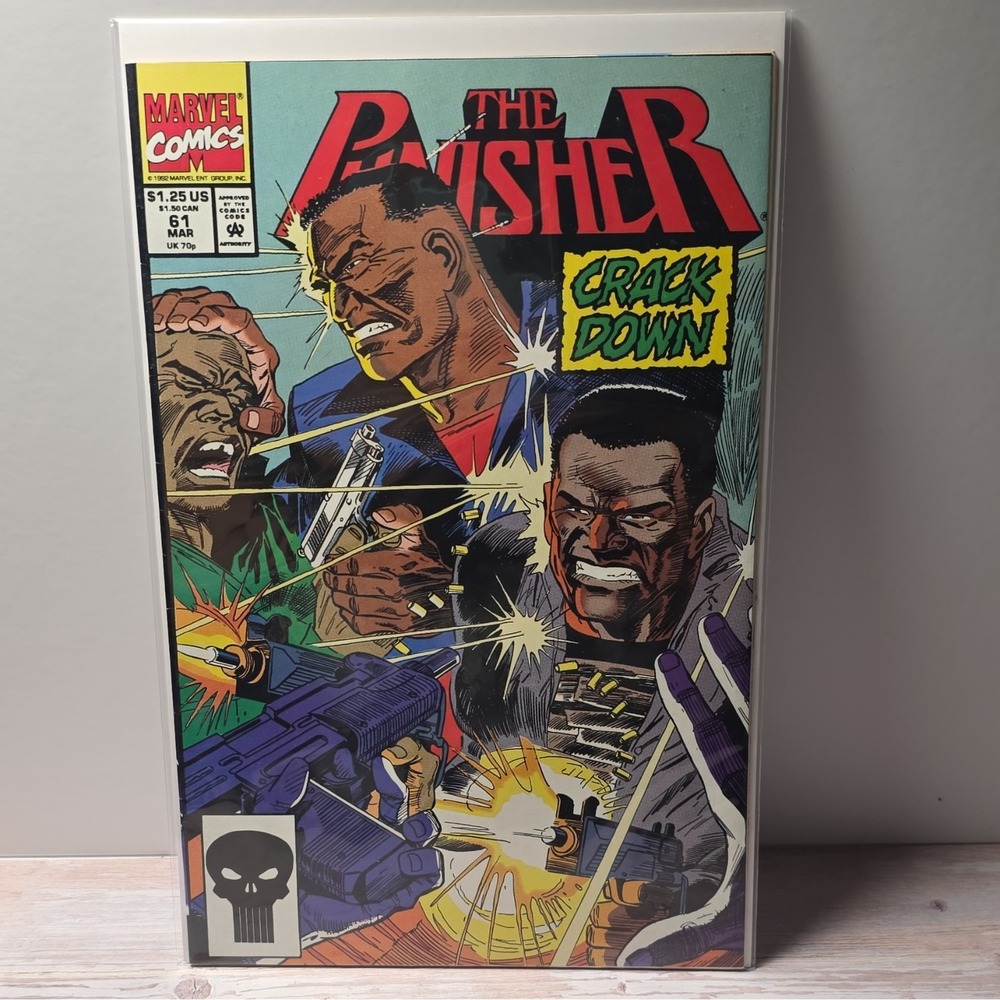 Marvel Comics The Punisher #61 1987 Copper Age Punisher Superheroes Comic Book